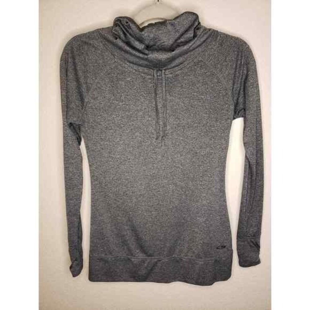 C9 by Champion - Heather Grey Loose Fit Cowl Neck Hoodie XS